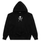 Flocked Popover Sweatshirt - Black