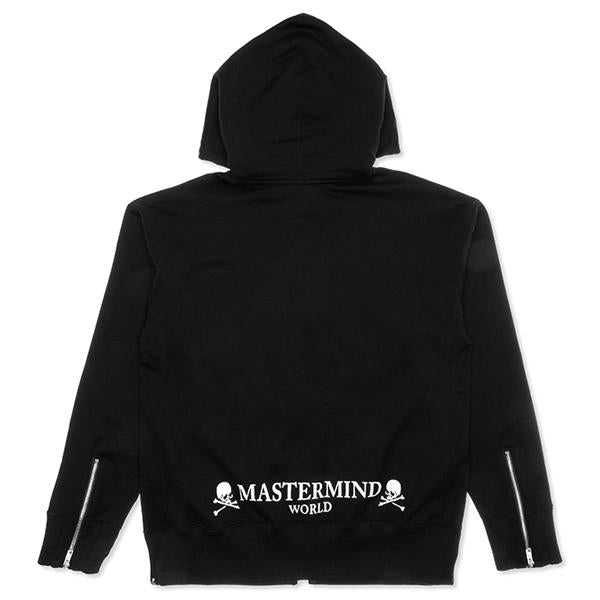 Zip Up 3M Popover Sweatshirt - Black