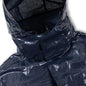 Glossy Velcro Coat - Medium Grey