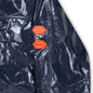 Glossy Velcro Coat - Medium Grey