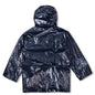 Glossy Velcro Coat - Medium Grey