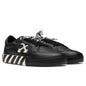 Low Vulcanized Leather - Black/White