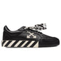 Low Vulcanized Leather - Black/White