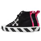 Mid Top Sneaker - Black/White