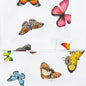 Butterfly Buckles Pants - White/Multi