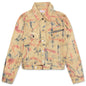 Tie Dye Corduroy Trucker - Multicolor