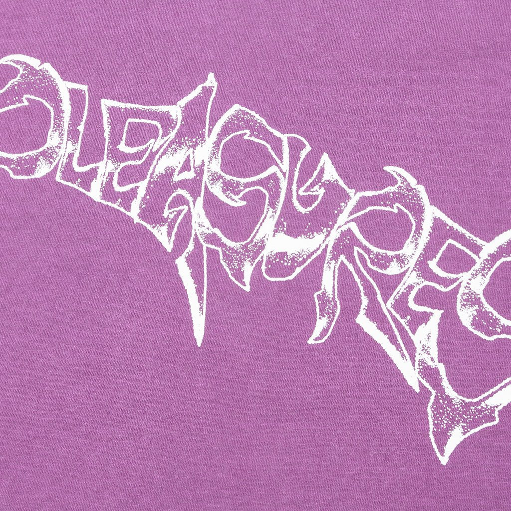 Vile Pigment Dye T-Shirt - Wine