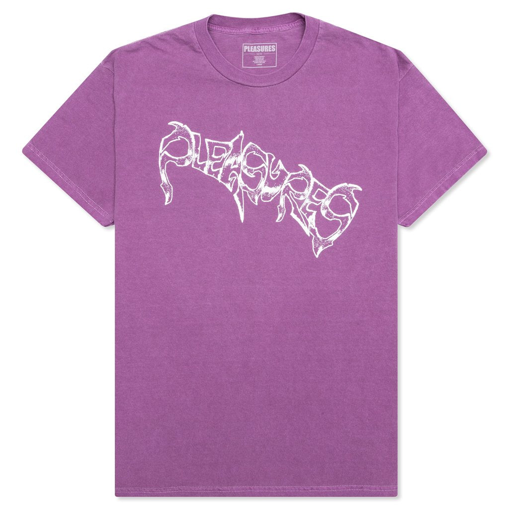 Vile Pigment Dye T-Shirt - Wine