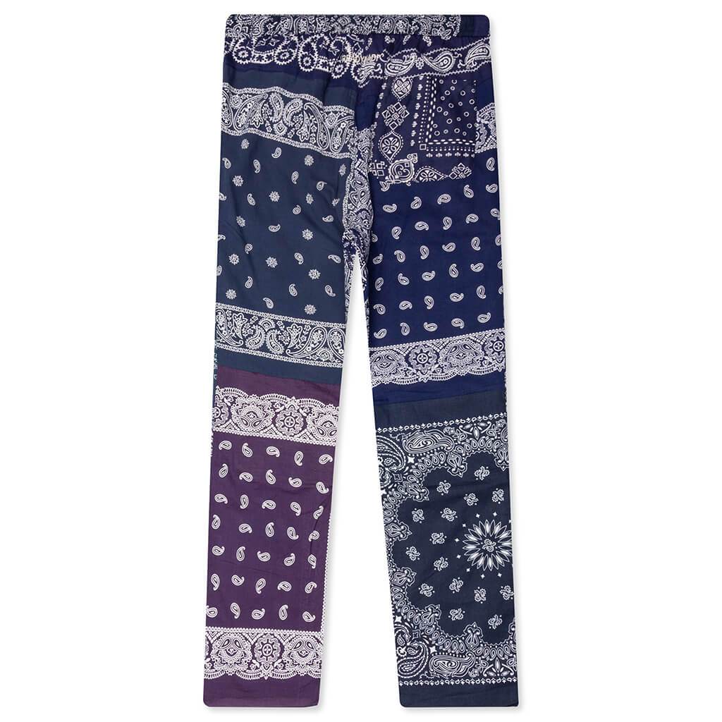 Bandana Sleeping Pants - Navy