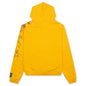 Branch Embroidery Hooded Sweatshirt - Yellow
