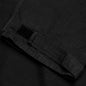 Herringbone Cotton Cargo Pants - Black