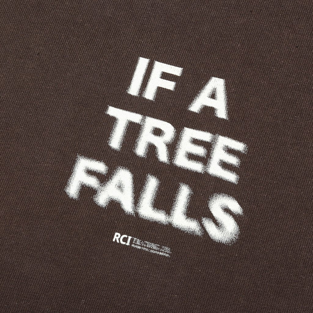 If A Tree Falls T-Shirt - Brown