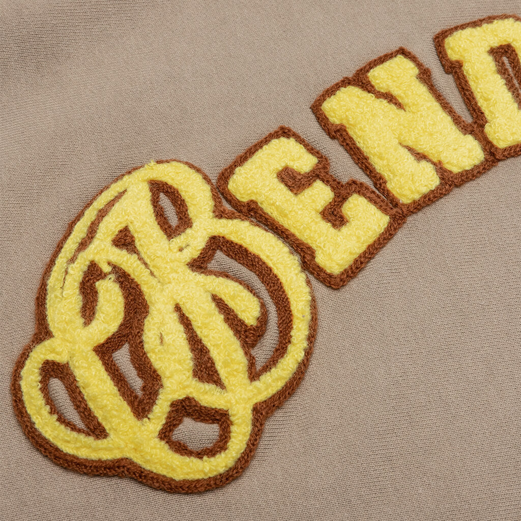 Awake Embroidered Bendiciones Hoodie - Sand