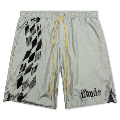 Warm Up Short - Silver
