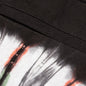 Floral Tie Dye Short - Black