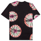 Floral Tie Dye Tee - Black