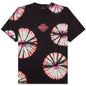 Floral Tie Dye Tee - Black