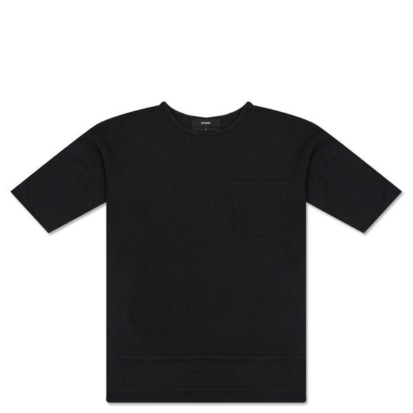 S/S Pocket Sweater - Black