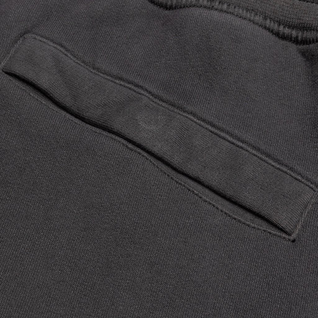 Cotton Fleece Cargo Pants - Steel Grey