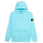 Cotton Hooded Sweatshirt - Aqua