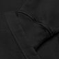 Cotton Hooded Sweatshirt - Black