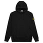 Cotton Hooded Sweatshirt - Black