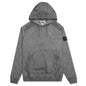 Dust Color Treatment Hoodie - Black Melange