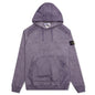 Dust Color Treatment Hoodie - Magenta Melange