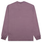 Garment Dyed L/S T-Shirt - Magenta