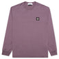 Garment Dyed L/S T-Shirt - Magenta