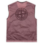 Lamy Flock Waistcoat - Dark Burgundy