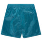 Nylon Metal Swim Trunks - Turquoise