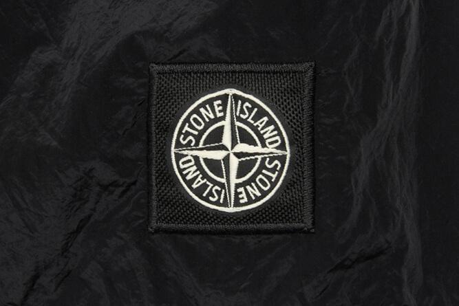 Nylon Metal Swimming Shorts - Black