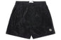 Nylon Metal Swimming Shorts - Black