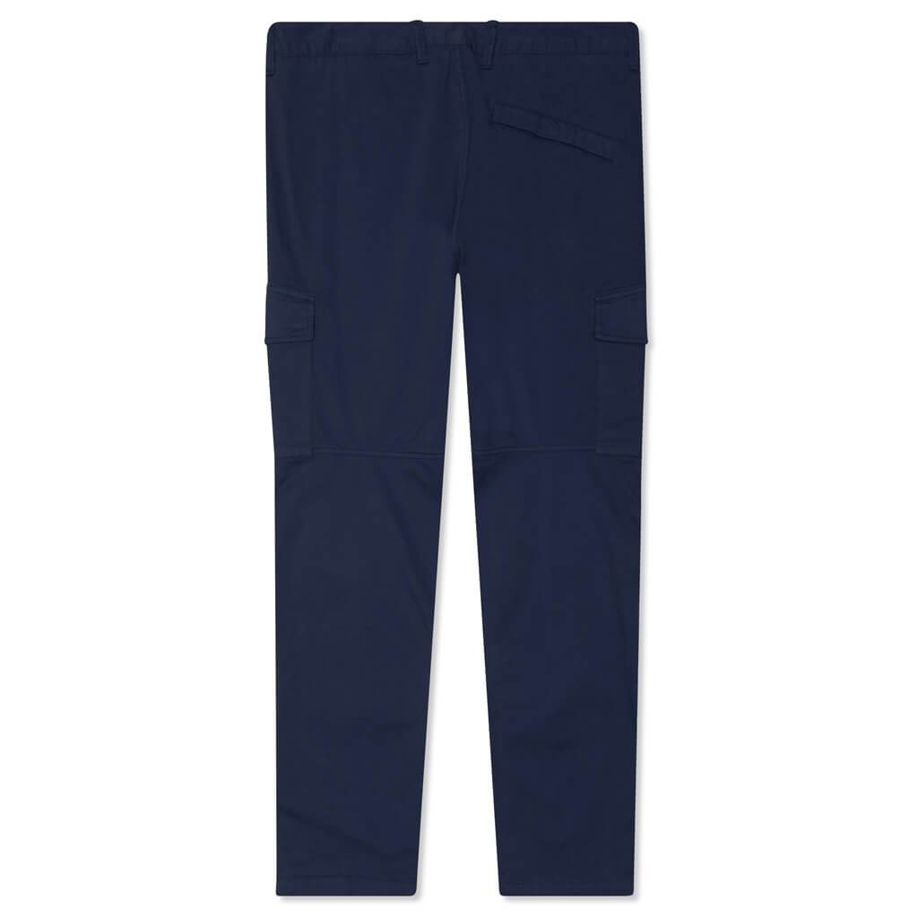 Stretch Gabardine Pants - Marine Blue