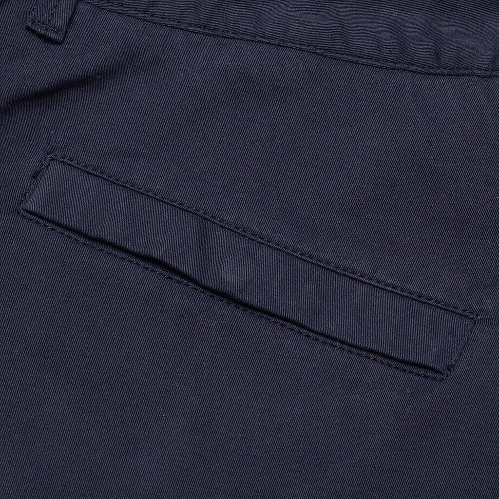 Stretch Gabardine Pants - Marine Blue