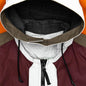 Tela Placcatta Bicolore Hooded Field Jacket - Orange