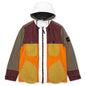 Tela Placcatta Bicolore Hooded Field Jacket - Orange