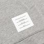 Zip-Up Pullover Hoodie - Light Grey