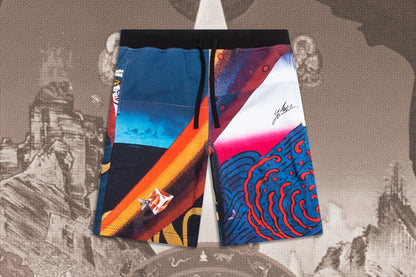 UGG x Yokoo Tadanori Short - Blue Multi