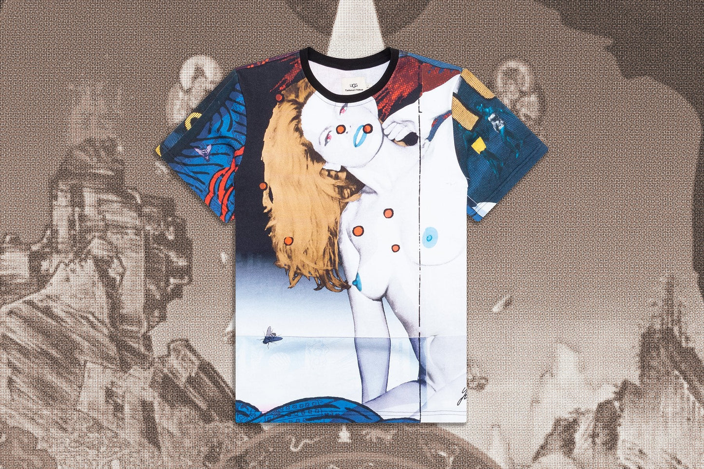UGG x Yokoo Tadanori T-Shirt - Blue Multi