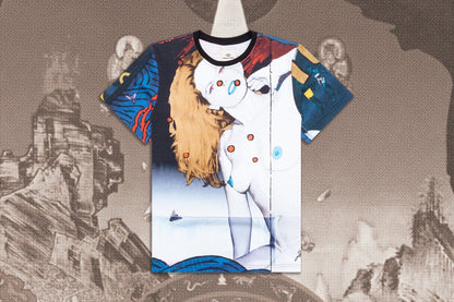 UGG x Yokoo Tadanori T-Shirt - Blue Multi