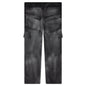Sunfade Logo Cargo Sweatpant - Faded Black