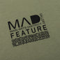 Feature x MAD Gallery x Pretty Done Direction Tee - Oil Green
