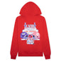 Feature x Billionaire Boys Club Las Vegas Hoodie - Tomato Red