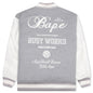 Bape Varsity Jacket - Grey