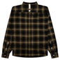 Abc. Flannel Plaid Puffer Quilted Jacket - Green