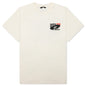 Feature x Analog Dope Spin Vinyl Tee - Cannoli Cream