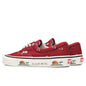 OG Era LX "Paisley" - Pompeian Red/White