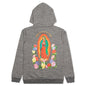 Pullover Hooded Sweatshirt Type 3 - Grey